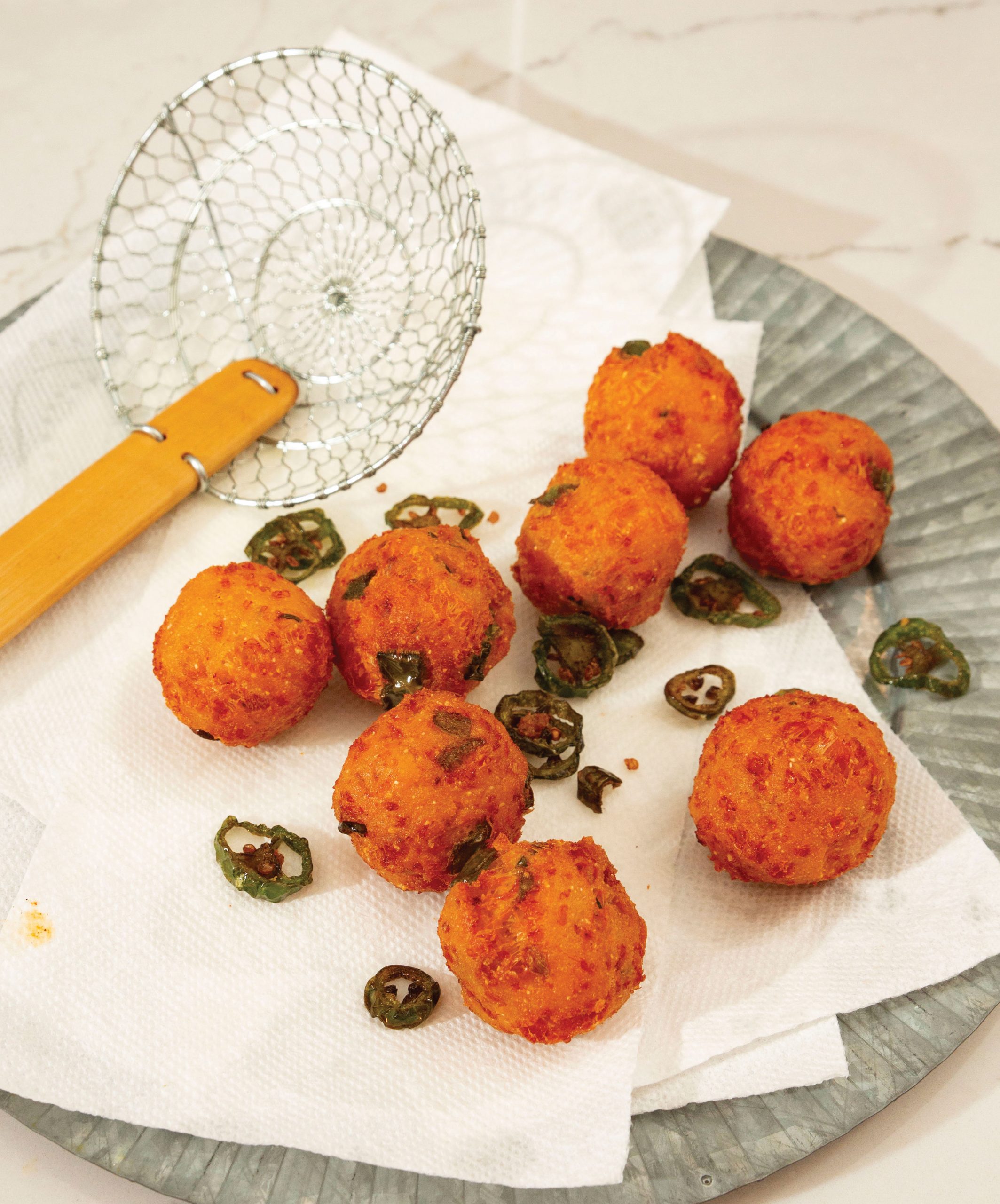 Jalapeño Cheese Hush Puppies Recipe Cappers Farmer